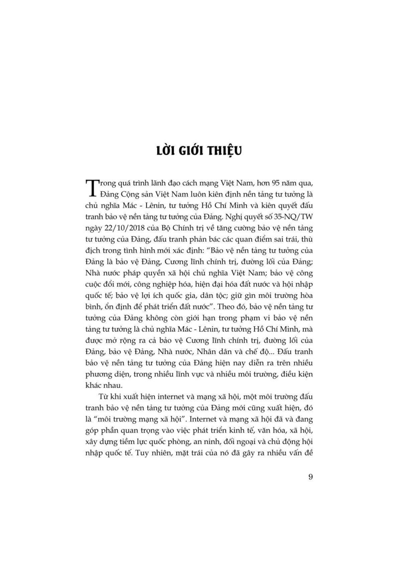 Đấu tranh bảo vệ nền tảng tư tưởng, bảo vệ Đảng, Nhà nước, Nhân dân và chế độ trên môi trường mạng xã hội (Xuất bản lần thứ hai, có sửa chữa, bổ sung)