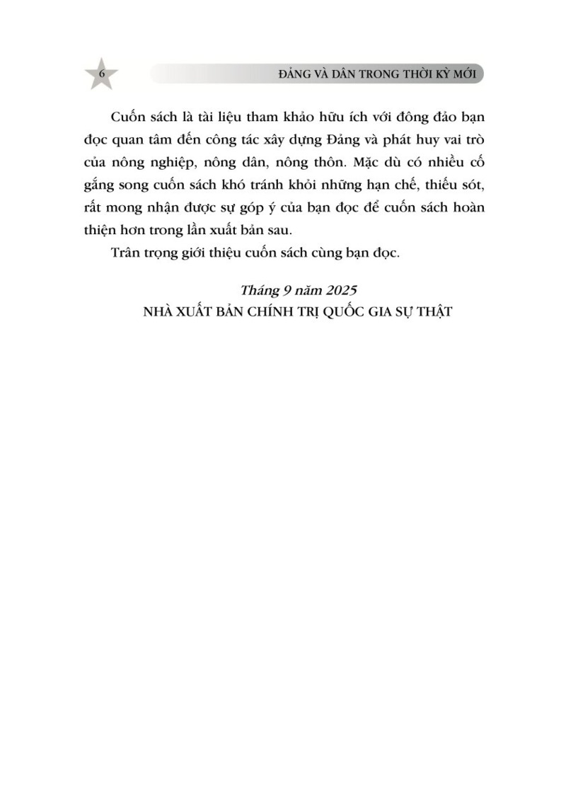 Đảng và Dân trong thời kỳ mới