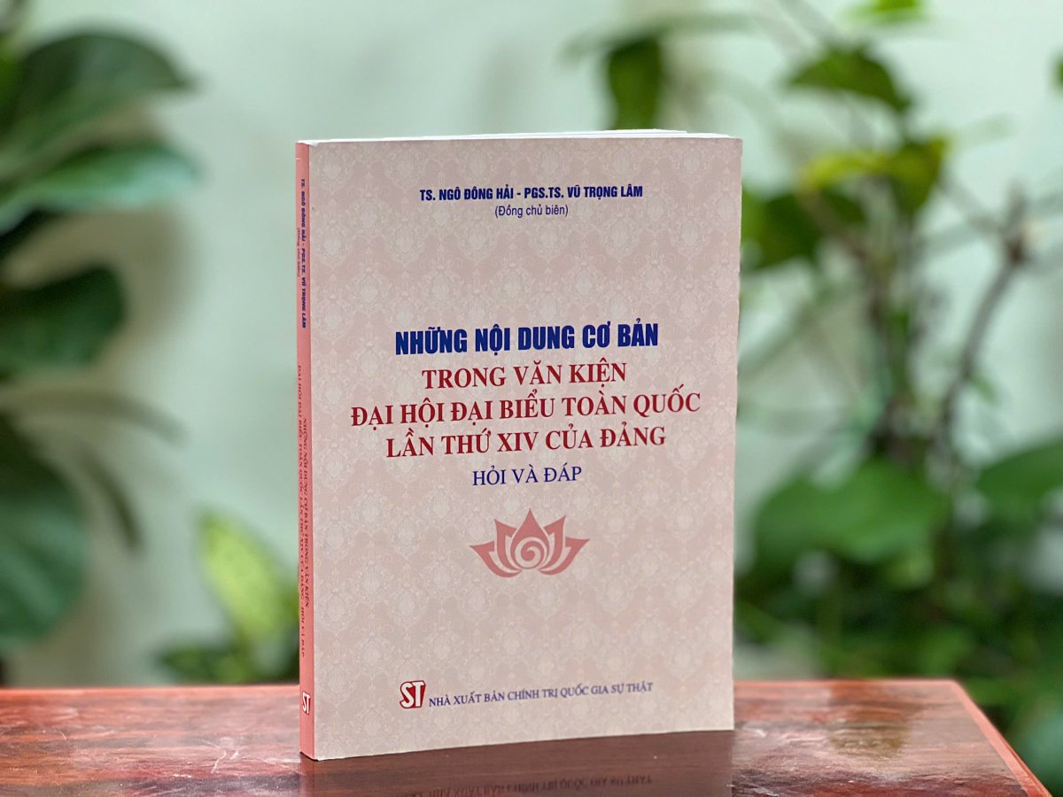Bộ Tài liệu nghiên cứu, học tập đưa Nghị quyết Đại hội XIV của Đảng vào cuộc sống