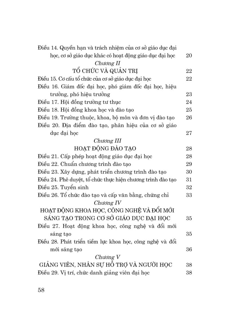 Luật Giáo dục đại học năm 2025