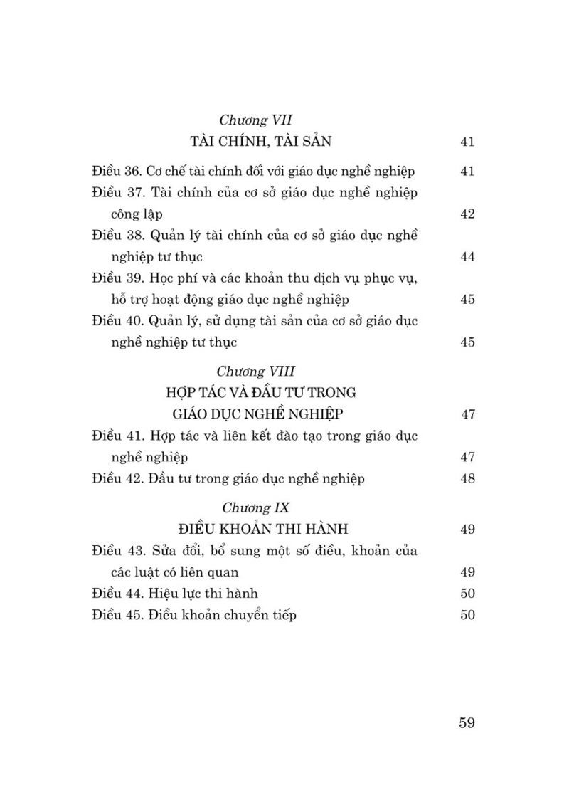 Luật Giáo dục nghề nghiệp năm 2025