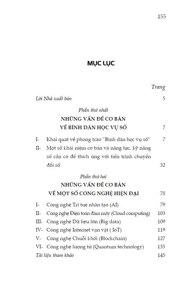 Sổ tay Bình dân học vụ số và một số công nghệ hiện đại