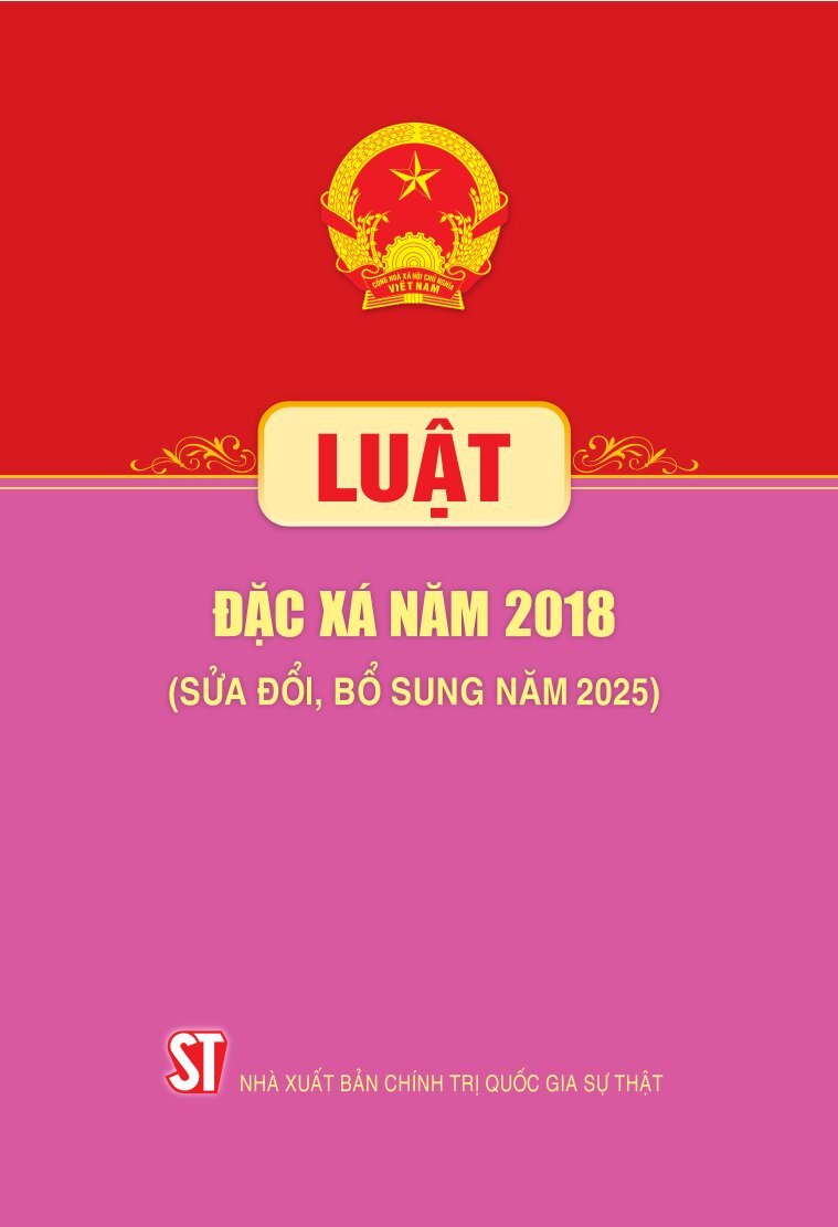 Luật đặc xá năm 2018 (Sửa đổi, bổ sung năm 2025)