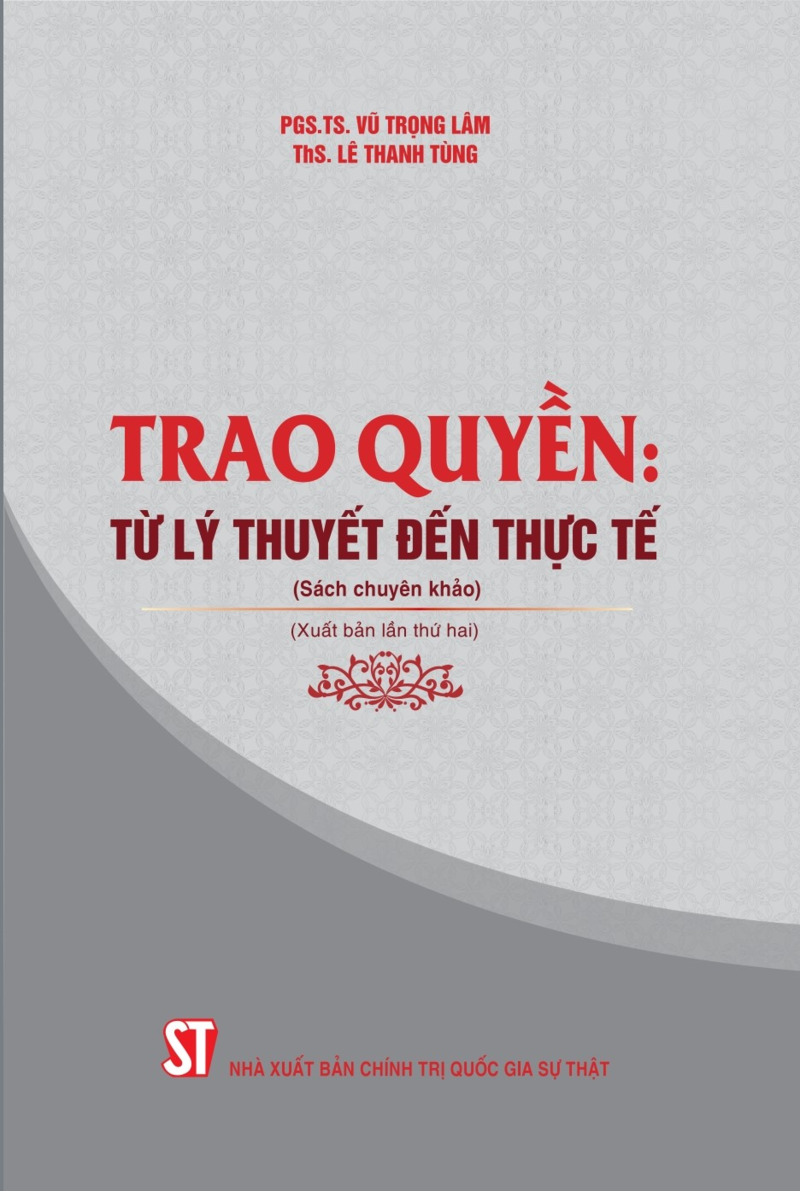 Trao quyền: Từ lý thuyết đến thực tế (Sách chuyên khảo, xuất bản lần thứ hai)