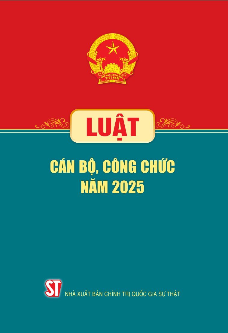 Luật cán bộ, công chức năm 2025