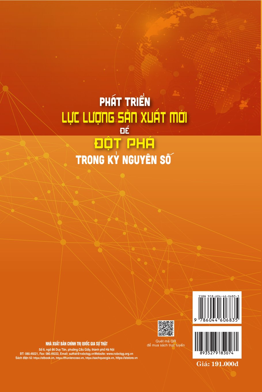 Phát triển lực lượng sản xuất mới để đột phá trong kỷ nguyên số (Sách chuyên khảo)