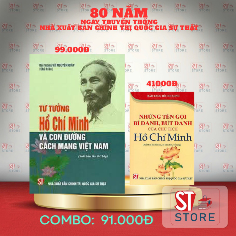 COMBO ST80 TƯ TƯỞNG HÔ CHÍ MINH