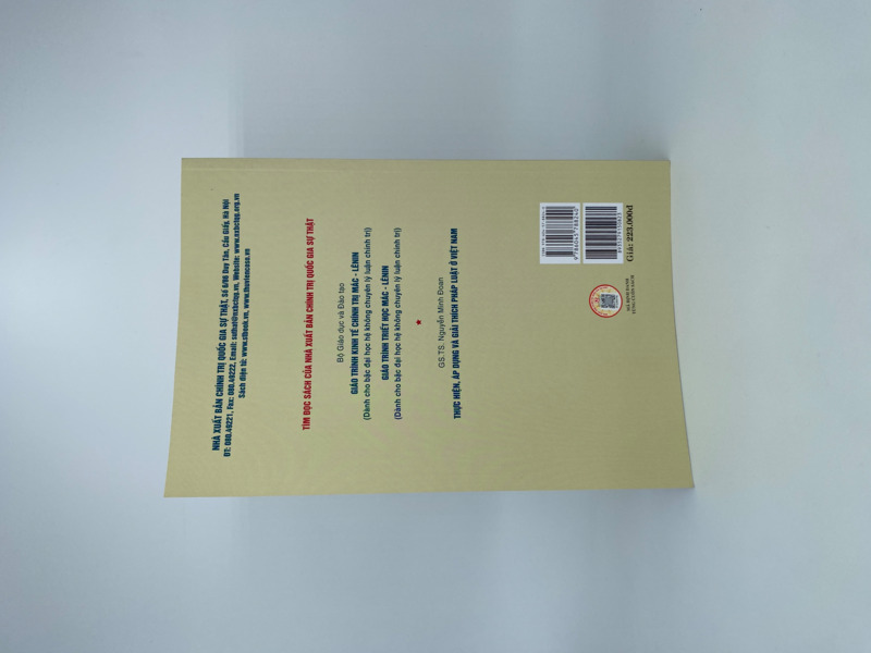 Giáo trình lý luận về nhà nước và pháp luật (Tái bản lần thứ sáu, có sửa chữa, bổ sung)