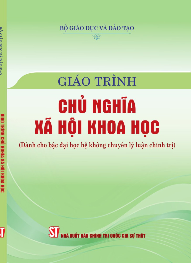 Giáo trình Chủ nghĩa xã hội khoa học (Dành cho bậc đại học hệ không...