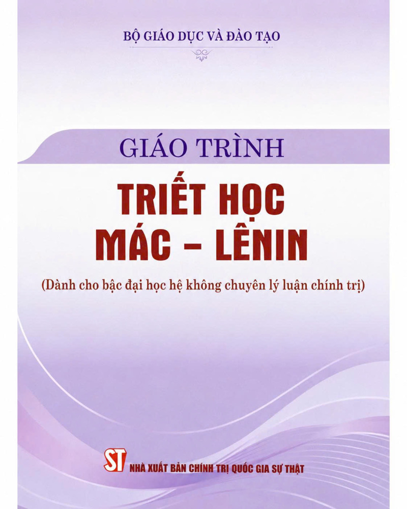 Giáo trình Triết học Mác - Lênin (Dành cho bậc đại học hệ không chuyên...