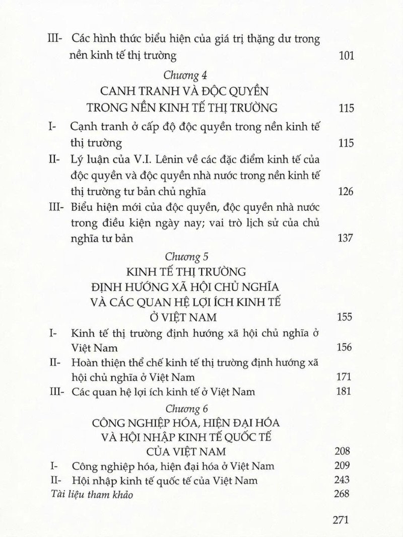 Giáo trình Kinh tế chính trị Mác-Lênin (Dành cho bậc đại học hệ không chuyên lý luận chính trị)