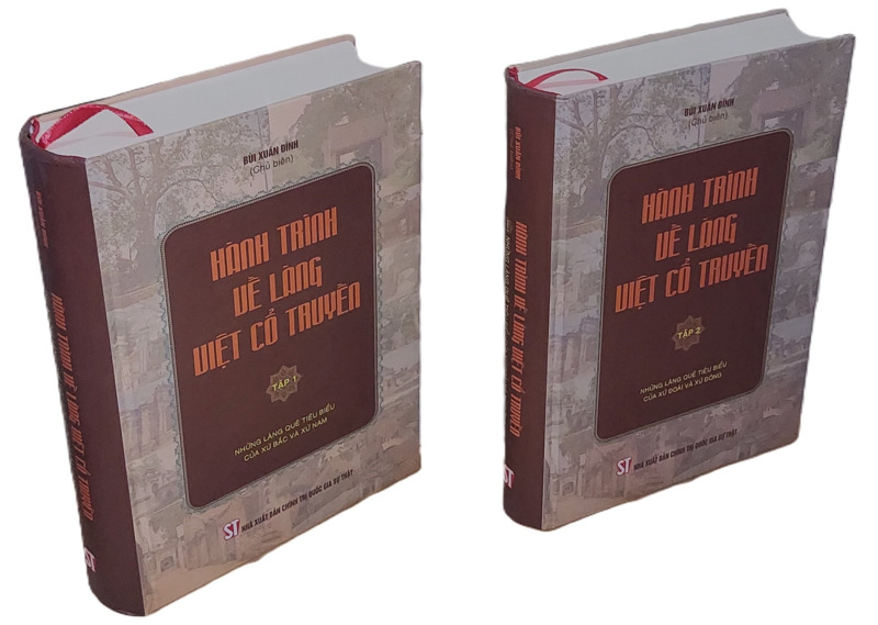Bộ sách Hành trình về làng Việt cổ truyền (2 tập)