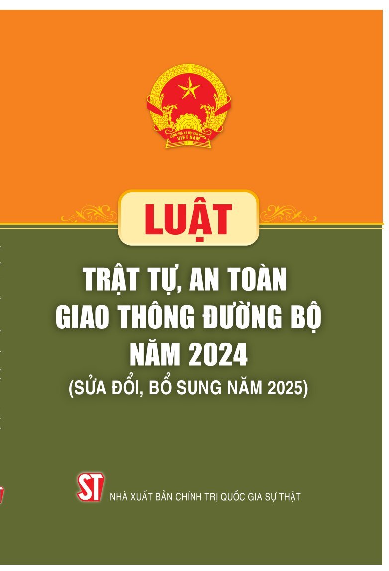 Luật Trật tự, an toàn giao thông đường bộ năm 2024 (Sửa đổi, bổ sung năm 2025)