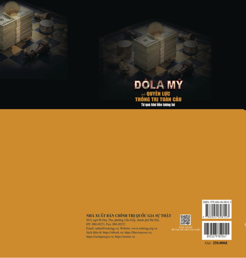 ĐôLa Mỹ và quyền lực thống trị toàn cầu. Từ quá khứ đến tương lai ( Sách Đặt Hàng)