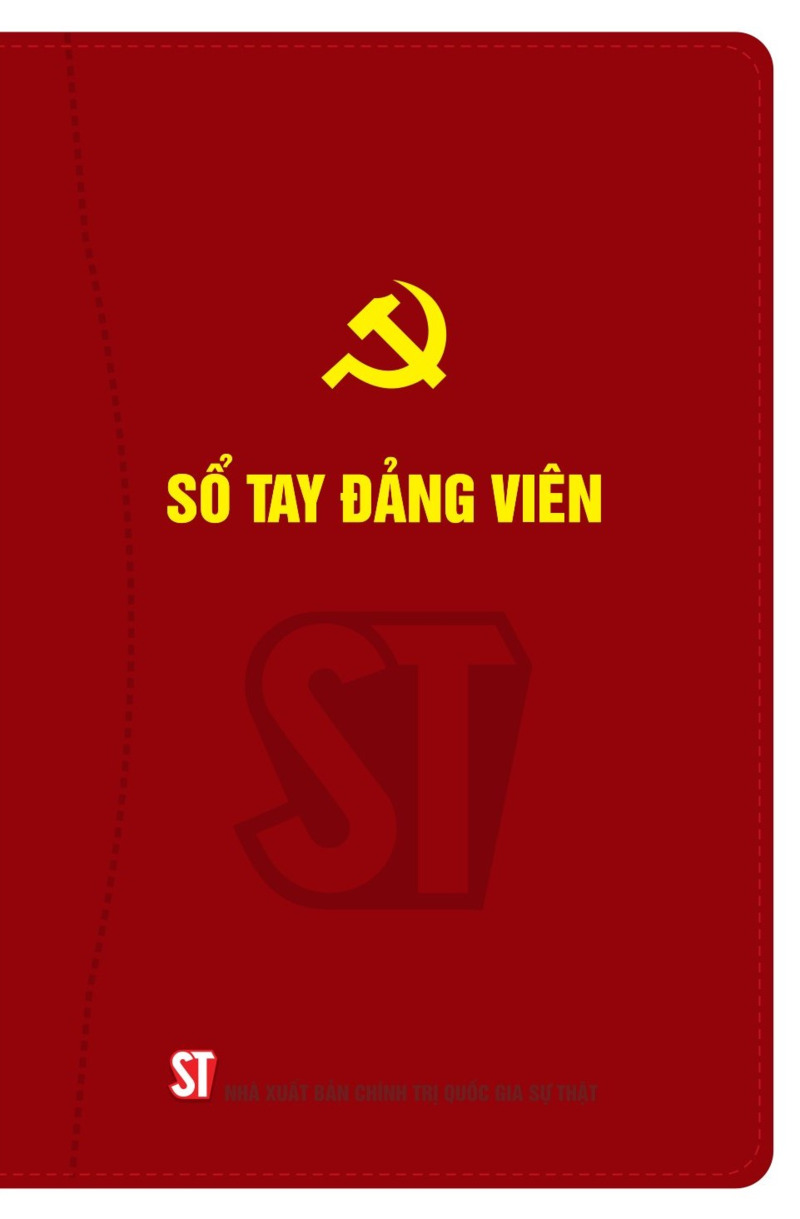 Sổ tay đảng viên (bìa da)