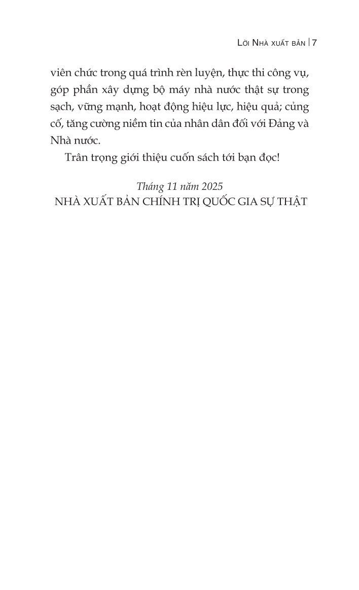 Một số giải pháp đẩy lùi tình trạng tham nhũng vặt trong giải quyết các thủ tục hành chính ở nước ta hiện nay (Sách chuyên khảo) 