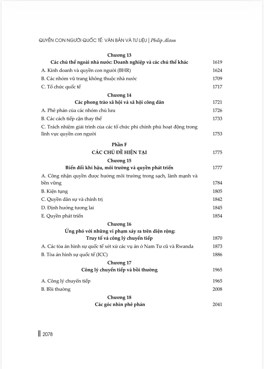 Quyền con người quốc tế - Văn bản và tư liệu (Sách tham khảo)