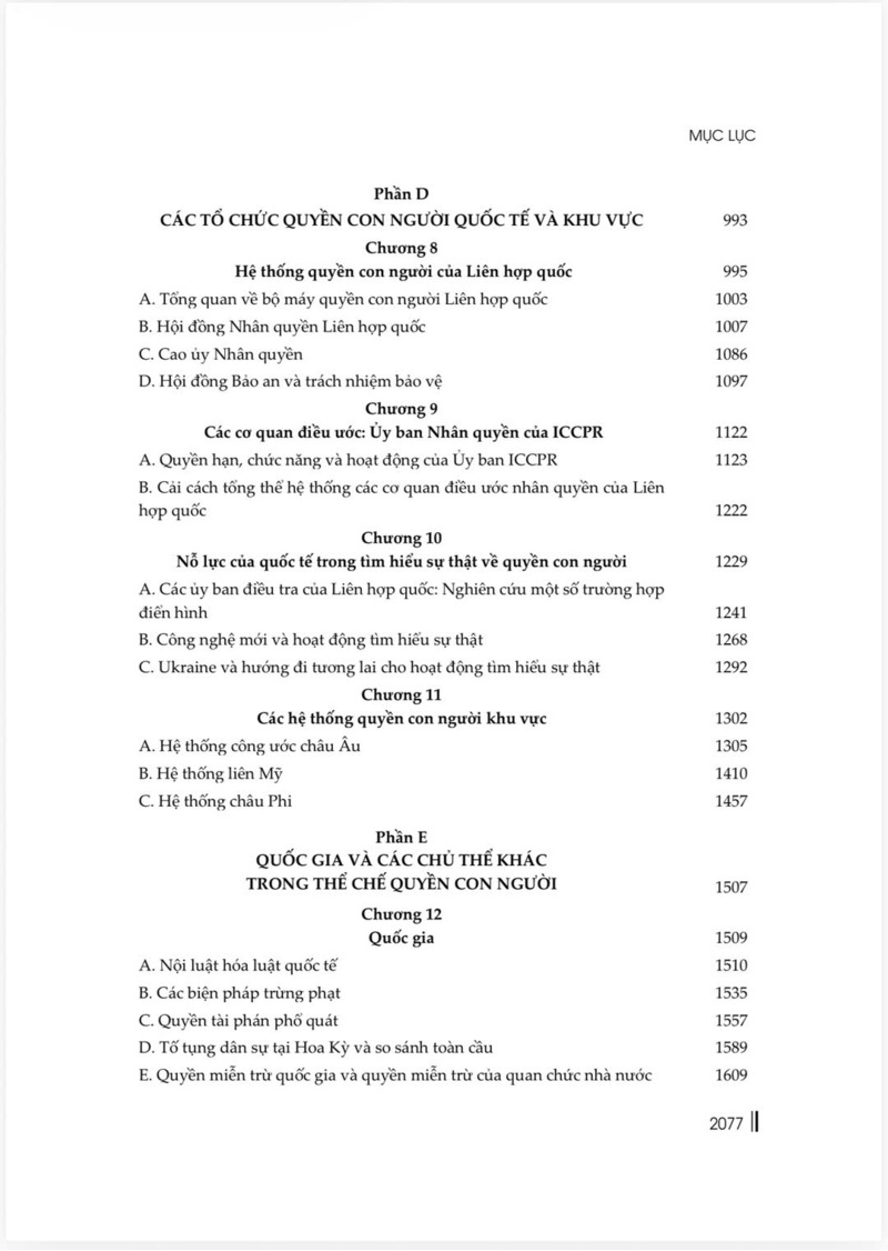Quyền con người quốc tế - Văn bản và tư liệu (Sách tham khảo)