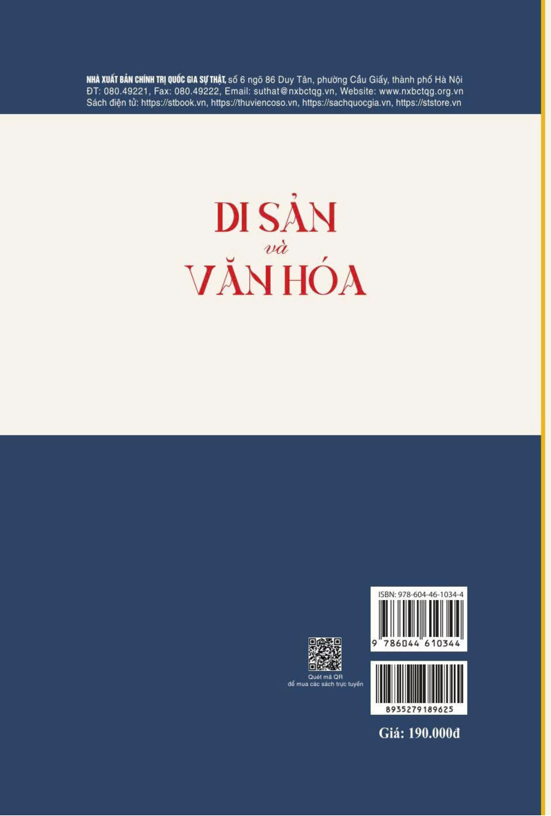 Di sản và văn hóa (Sách tham khảo)
