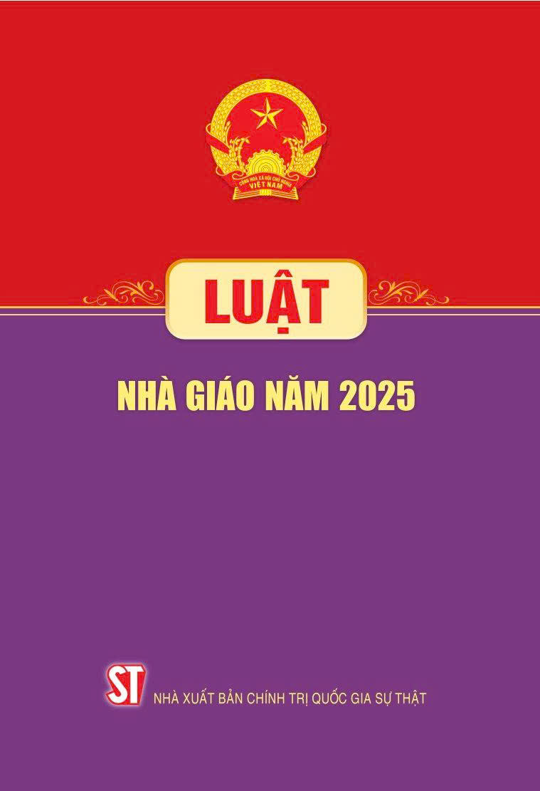 Luật Nhà giáo năm 2025
