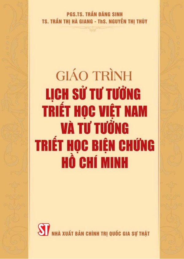 Giáo trình Lịch sử tư tưởng triết học Việt Nam và tư tưởng triết học biện chứng Hồ Chí Minh