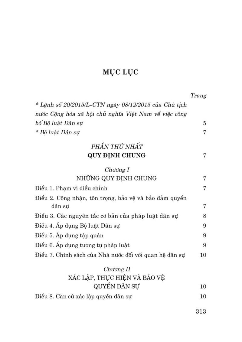 Bộ luật Dân sự năm 2015