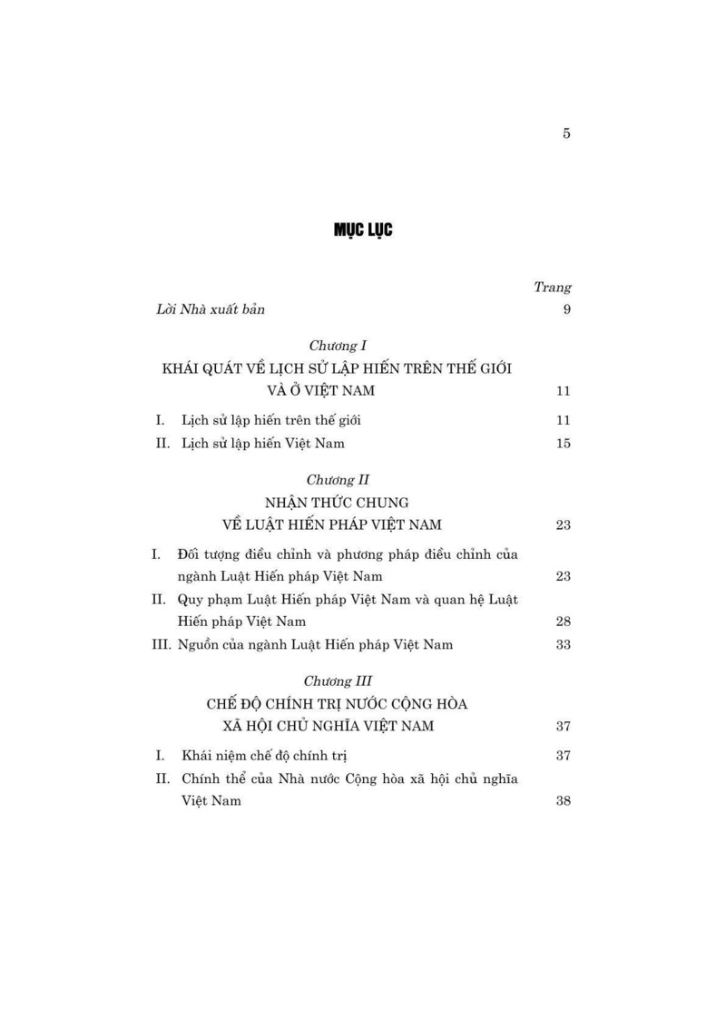 Giáo trình Luật Hiến pháp Việt Nam (Xuất bản lần thứ tư, có chỉnh sửa, bổ sung)