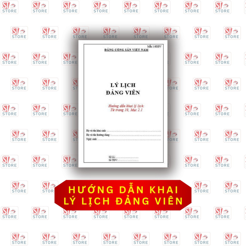 Hướng dẫn khai Lý Lịch Đảng Viên