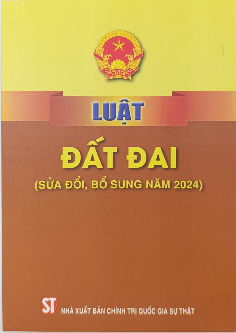 Luật Đất đai (sửa đổi, bổ sung năm 2024)