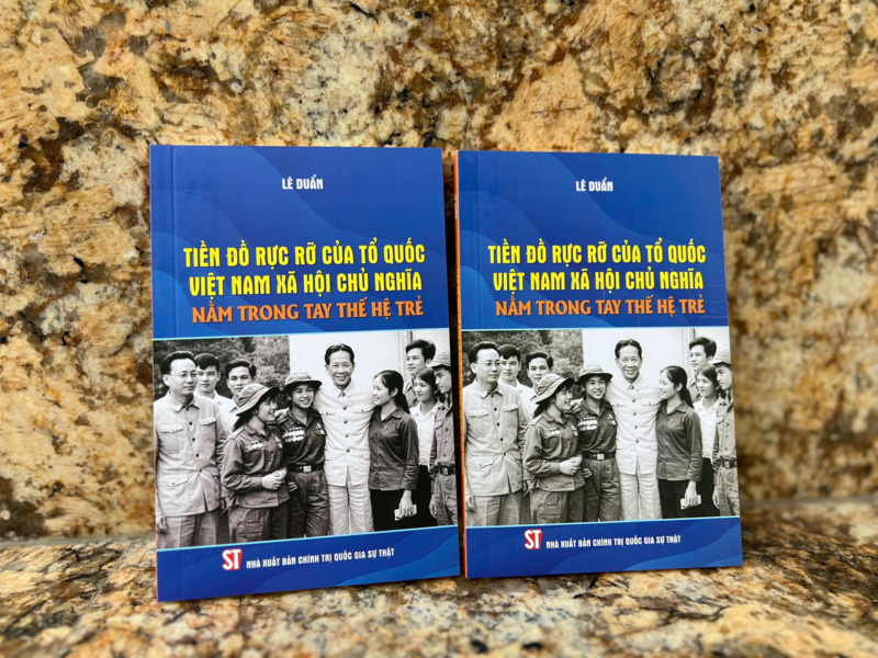 Tiền đồ rực rỡ của Tổ quốc Việt Nam xã hội chủ nghĩa nằm trong tay thế hệ trẻ