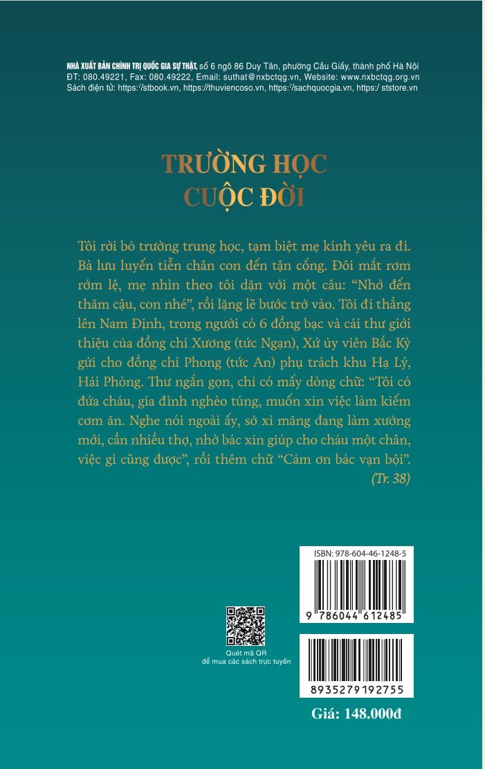 Trường học cuộc đời (Hồi ký) (Xuất bản lần thứ hai, có chỉnh sửa, bổ sung)