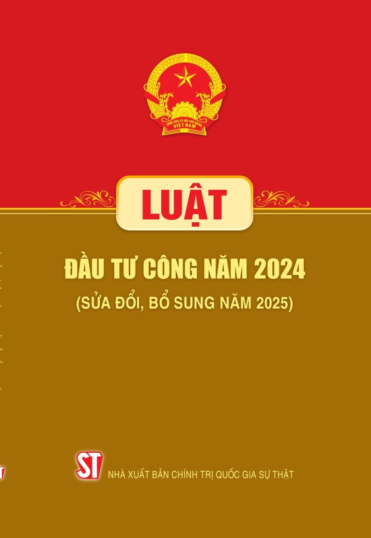 Luật Đầu tư công năm 2024 (sửa đổi, bổ sung năm 2025)