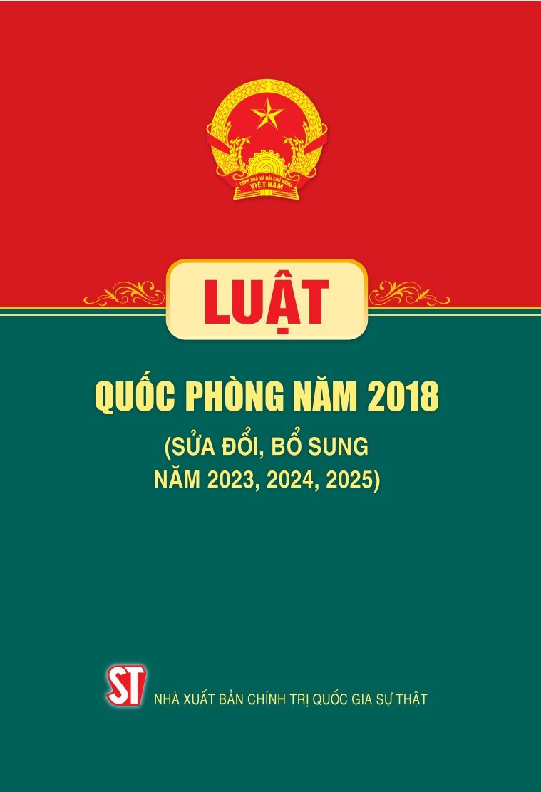 Luật Quốc phòng năm 2018 (sửa đổi, bổ sung năm 2023, 2024, 2025)