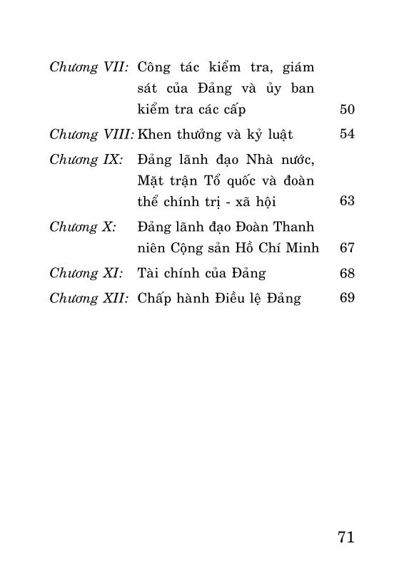 Điều lệ Đảng Cộng sản Việt Nam