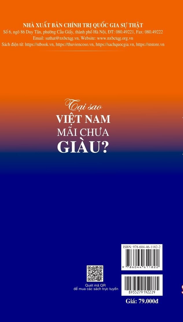Tại sao Việt Nam mãi chưa giàu? 