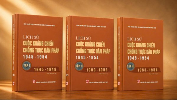 Bộ Lịch sử cuộc kháng chiến chống thực dân Pháp 1945 - 1954 ( 3 tập)