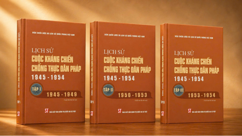 Bộ Lịch sử cuộc kháng chiến chống thực dân Pháp 1945 - 1954 ( 3 tập)