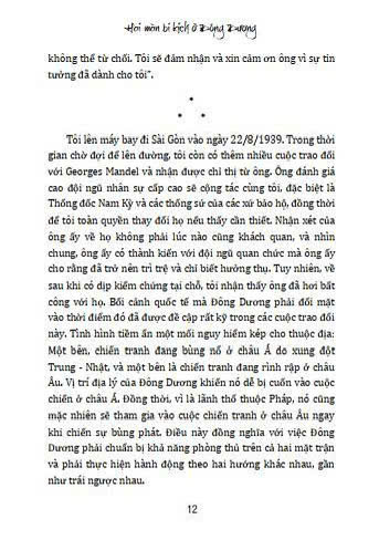 Hai màn bi kịch ở Đông Dương