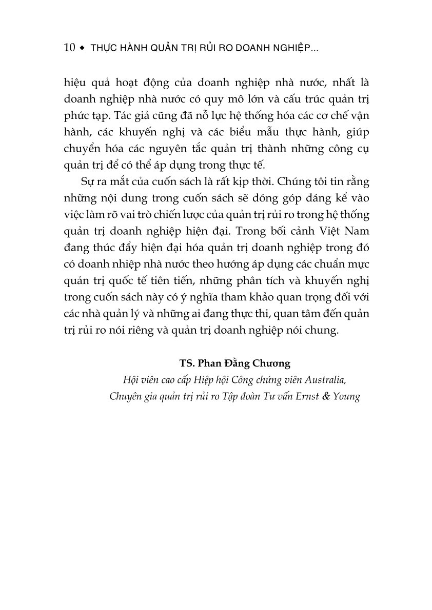 Thực hành quản trị rủi ro doanh nghiệp - Tiếp cận theo nguyên tắc của OECD - Sách Đặt Hàng