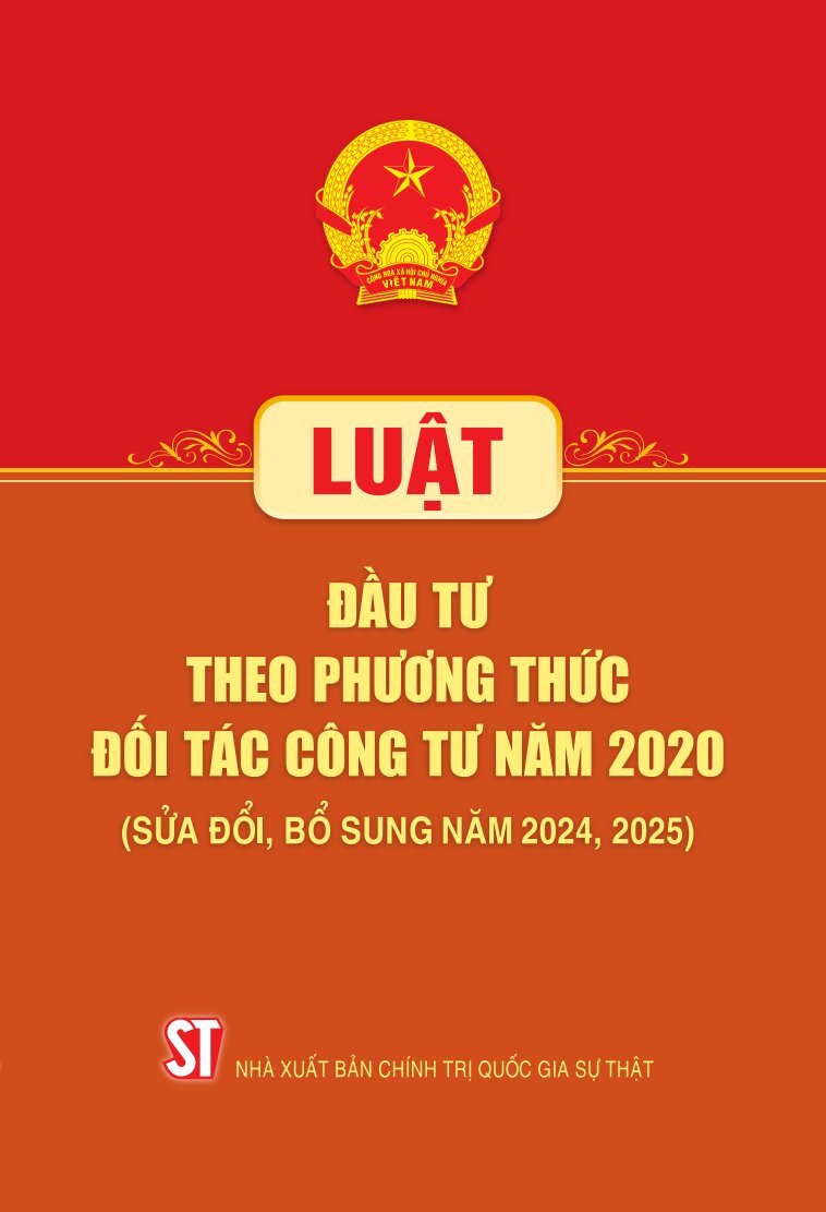 Luật Đầu tư theo phương thức đối tác công tư năm 2020 (sđ, bs năm...