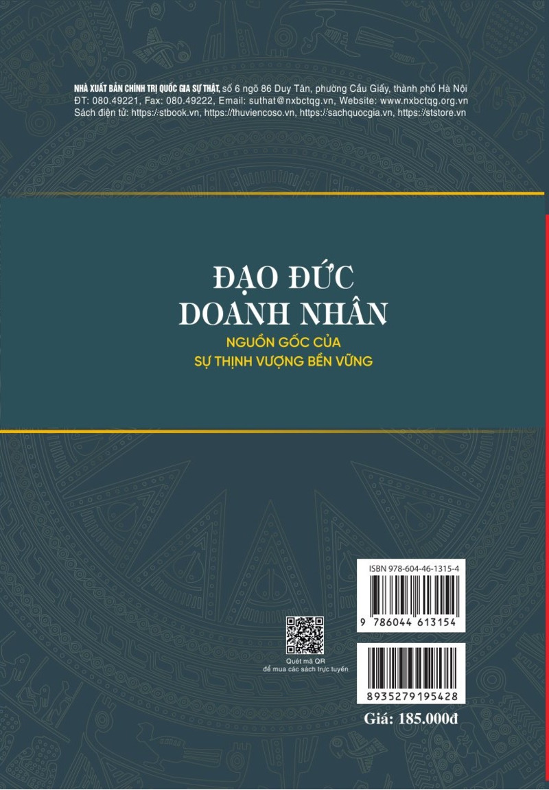 Đạo đức doanh nhân - Nguồn gốc của sự thịnh vượng bền vững