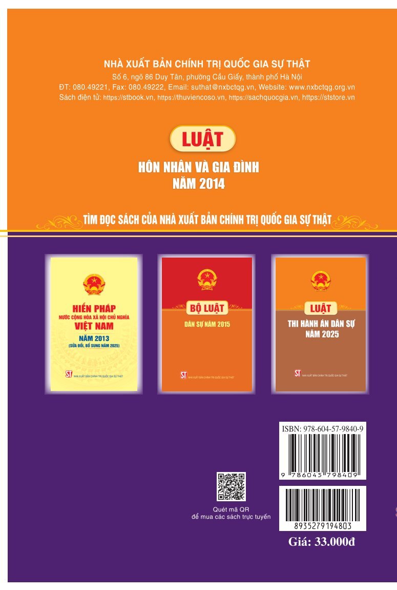 Luật Hôn nhân và gia đình năm 2014