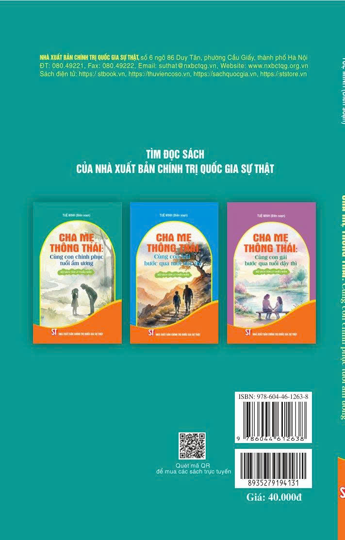 Cha mẹ thông thái - Cùng con chinh phục tuổi ẩm ương
