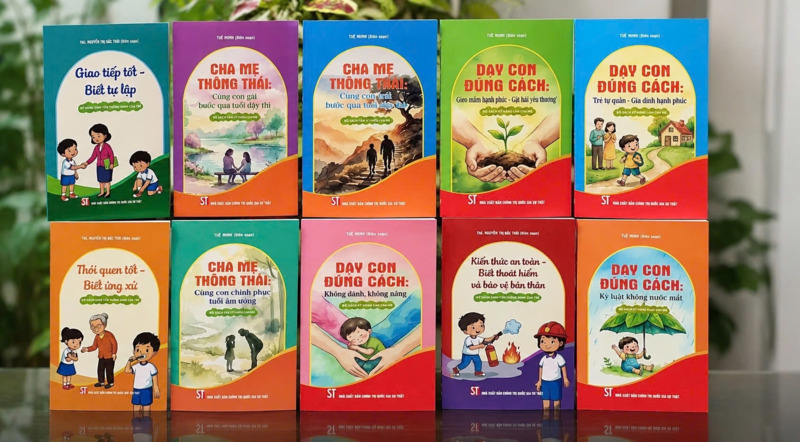 Sách - Combo 10 quyển Cha Mẹ Thông Thái