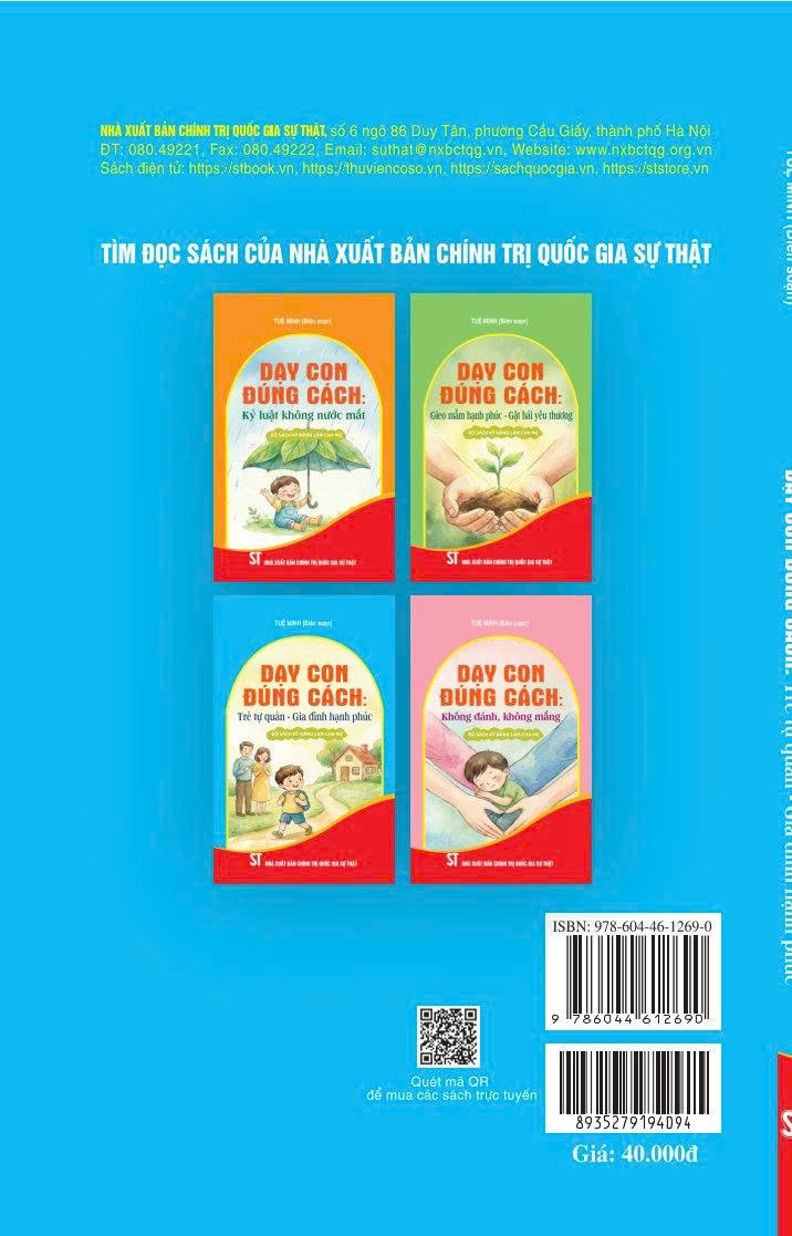 Dạy con đúng cách: Trẻ tự quản - Gia đình hạnh phúc
