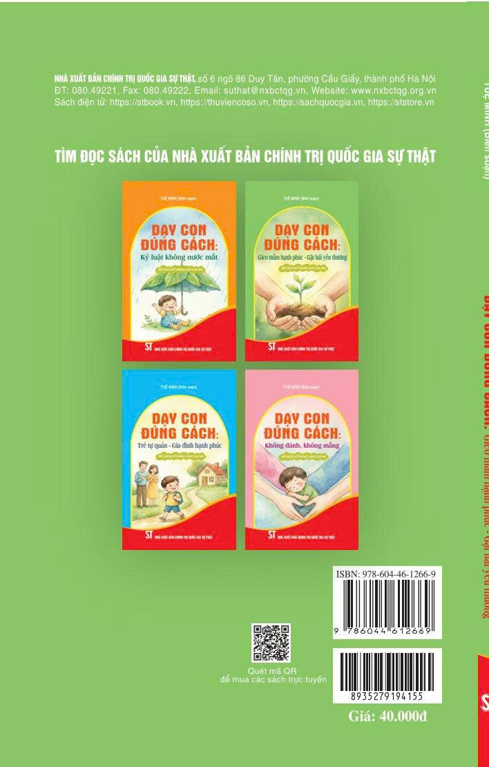 Dạy con đúng cách: Gieo mầm hạnh phúc - Gặt hải yêu thương