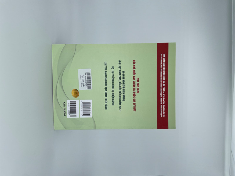 Thực hành quyền công tố, kiểm sát điều tra các vụ án hình sự về đất đai (Sách chuyên khảo)