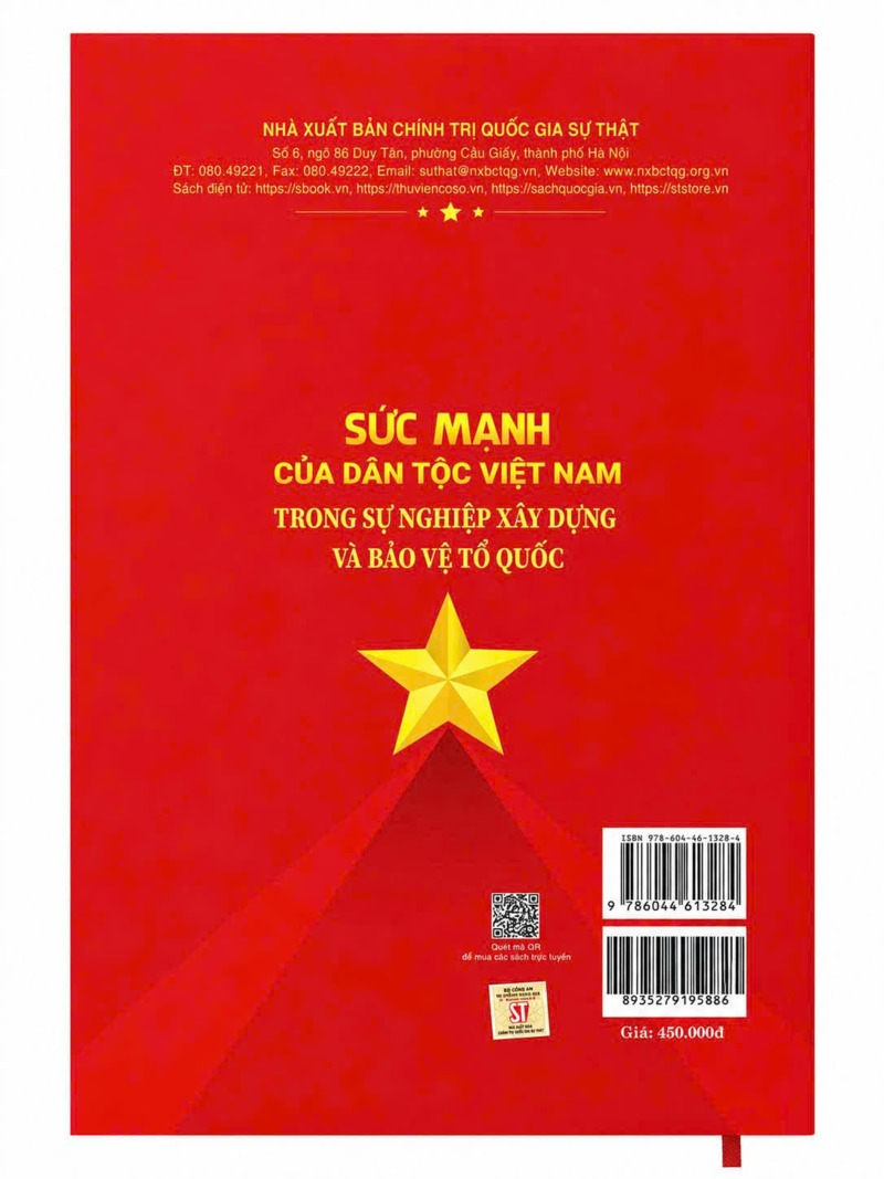 Sức mạnh của dân tộc Việt Nam trong sự nghiệp xây dựng và bảo vệ Tổ quốc (Bìa cứng)