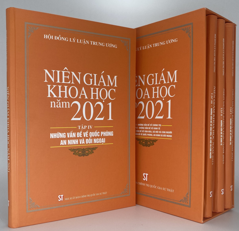 Niên giám khoa học năm 2021. Tập IV: Những vấn đề về quốc phòng, an...