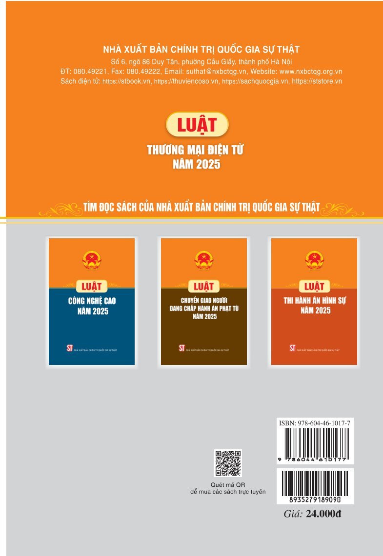 Luật Thương mại điện tử năm 2025